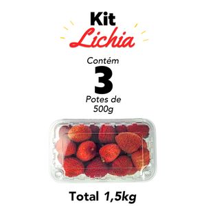 Kit Lichia 3 potes 1,5kg