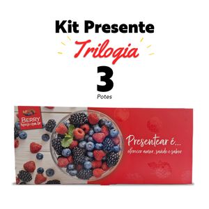 Kit Presente Trilogia 3 Potes