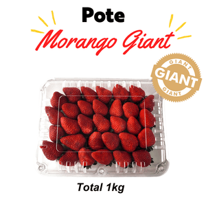 Morango Giant Fresco Pote 1kg